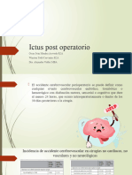 Ictus Post Operatorio