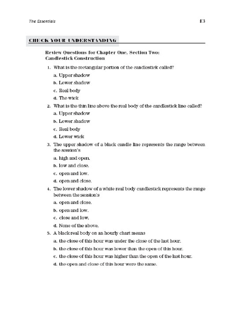 The Candlestick Course Steve Nison - Part25 | PDF