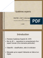 Systèmes Experts: MASTER 1 /IUP 3 Informatique