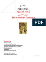 Action Plan - The Armenian Genocide End of Year