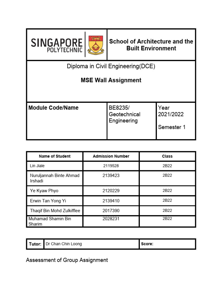 MSE Walls: Applications in Engineering | PDF | Materials | Building ...