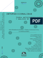 González, T, Rodríguez, J, Coord (2023) Interseccionalidad. Teoría Antidiscriminatoria y Análisis de Casos
