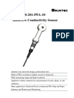 8-201-PFA-10 Inductive Conductivity Sensor