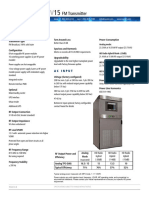 GV15 Spec Sheet