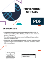 Falls - Investigation, Risk Assessment