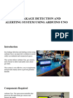 Gas Leakage Detection and Alerting System Using Arduino Uno