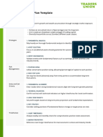 Position Trading Plan Template