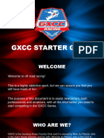 GXCC Starter Guide