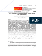 Aan Efendi - Post Conditionally Unconstitutional of Job Creation Law: Quo Vadis Legal Certainty?