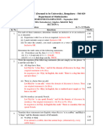 Maths Answer Key Mid Sem Exam