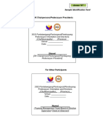 2023 - Annex N-Sample I.D. of Participants Pederasyon Orientation and Elections