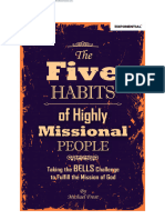 Frost - Michael-The 5 Habits of Highly Missional People - En.id