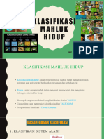 Klasifikasi Mahluk Hidup