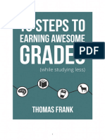 10 Steps To Earning Awesome Grades