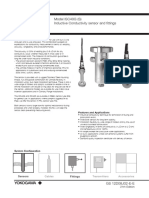 Yokogawa Model ISC40G Inductive Conductivity Sensor Data Sheet