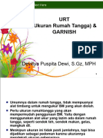 URT (Ukuran Rumah Tangga) & Garnish: Devillya Puspita Dewi, S.GZ, MPH