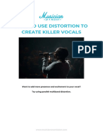 How To Use This Distortion On Vocals