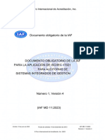 MD - 11 - MD - On - The - Application - of - ISO - 17021 - To - Audits - of - IMS - 16062023 Español