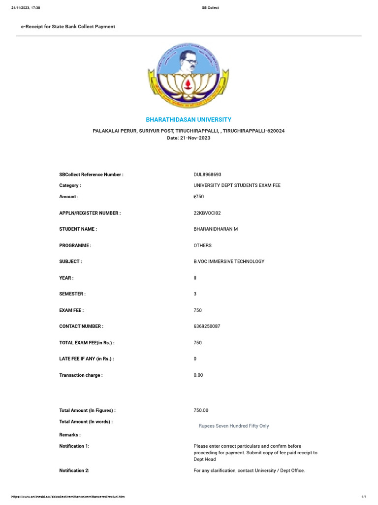 SB Collect | PDF | Services (Economics) | Payments