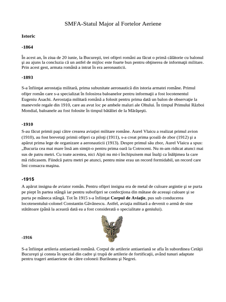 Proiect PM SMFA | PDF
