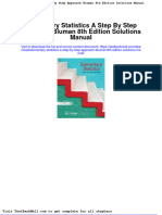 Elementary Statistics A Step by Step Approach Bluman 8th Edition Solutions Manual