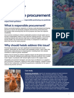 Responsible Procurement Factsheet