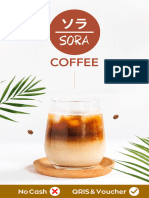 Sora Coffee Menu