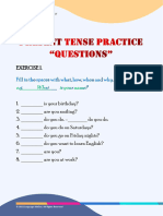 Present Tense Practice 1
