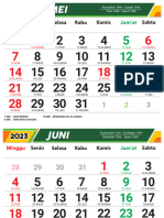 KALENDER 2023 Part 1 - Absensi