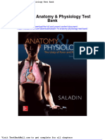 Saladin 7e Anatomy Physiology Test Bank