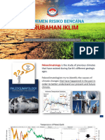 Manajemen Risiko Bencana Dan Perubahan Iklim - Dr. Adi Subiyanto - Unhan