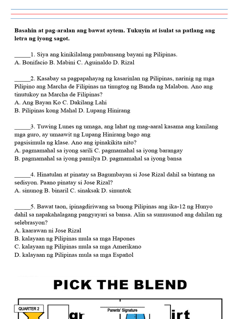 Q2 Worksheets | PDF