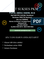 Kiat Sukses PKM