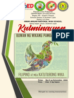 Buwan Ng Wika- Program