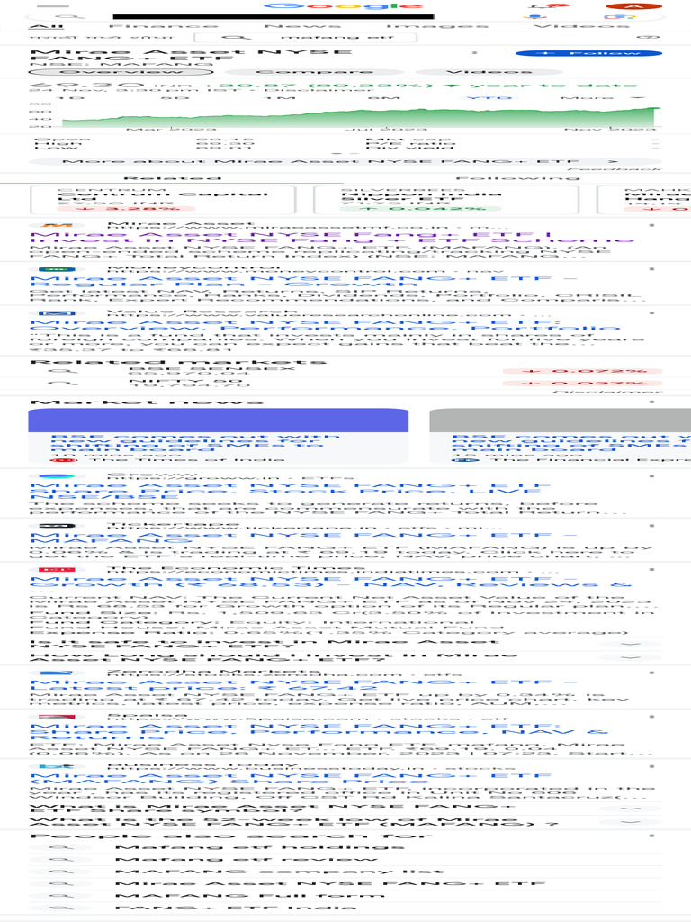 Mafang Etf - Google Search | PDF | Exchange Traded Fund | Investment Fund
