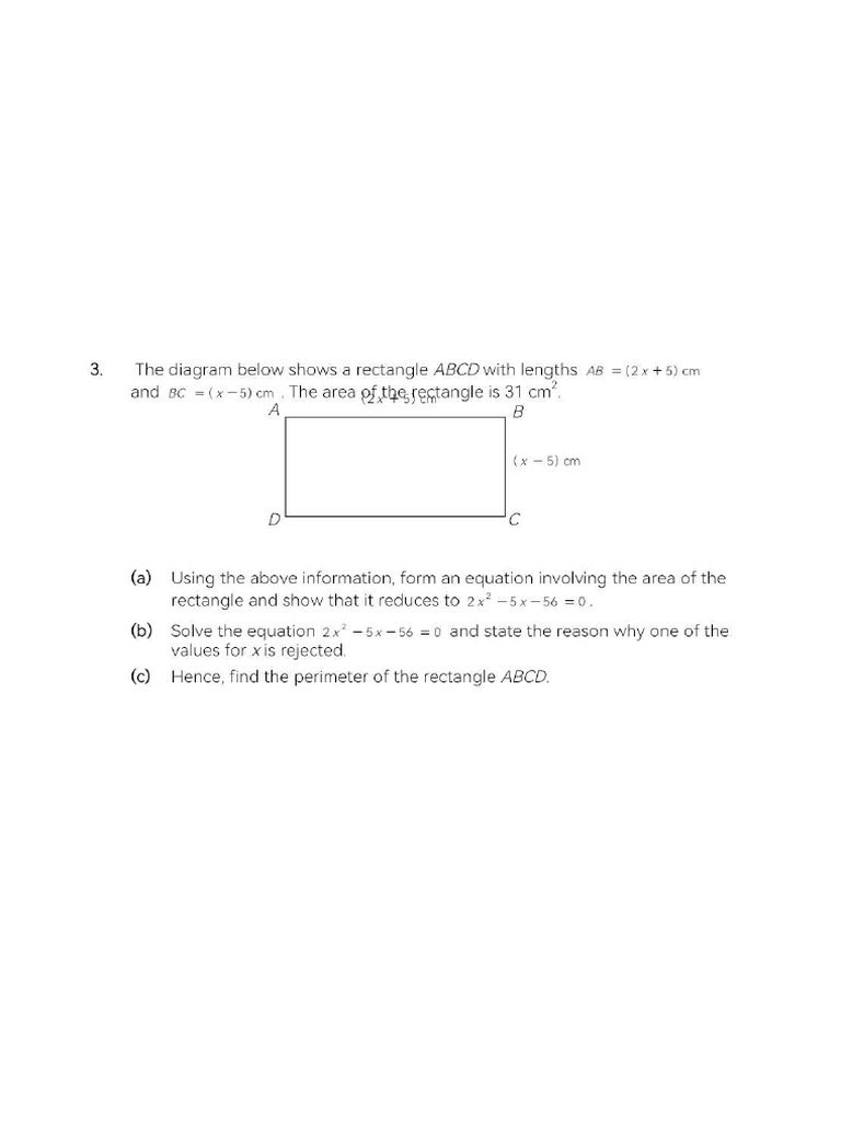 Quadratic Function | PDF