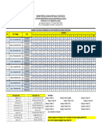 Jadwal Pengawas PAS Ganjil MAN Bulungan