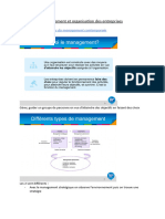 Management Et Organisation Des Entreprises