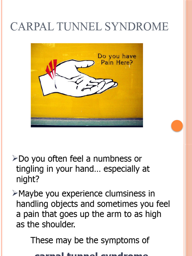 Carpal Tunnel Syndrome | PDF | Carpal Tunnel Syndrome | Hand