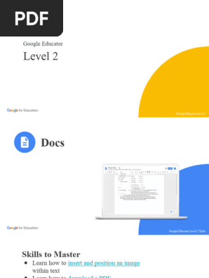 Google Educator - Docs