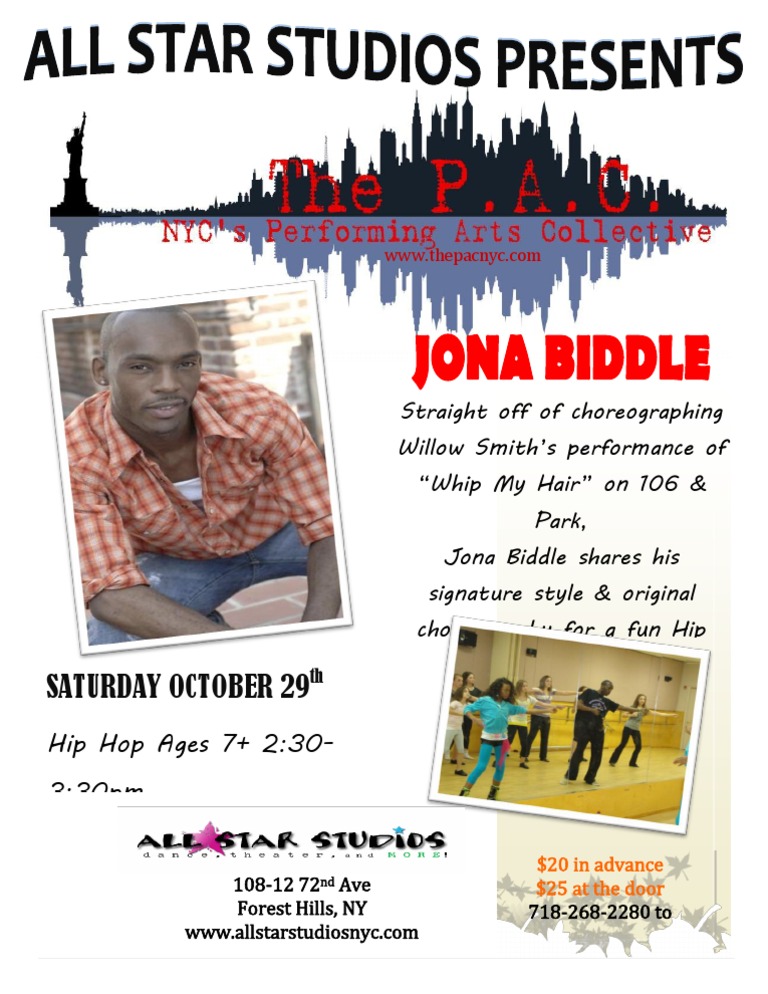 Hip Hop Master Class with Jona Biddle | PDF