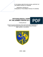 Psychological Support of The Armed Forces of Ukraine Training Manual (Edited by Major General Valdyslav Klochkov)