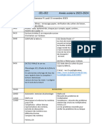 Semaine Du 13 Au 17 Novembre 2023