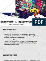 Creativity & Innovation Part I