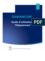 DAMANCOM - Guide Télépaiement