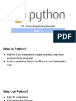 P1- Python Programming Essentials