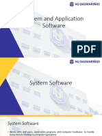Week 2-3 - System and Application Software
