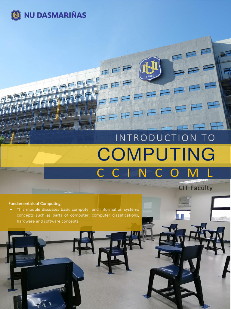 Week 1 - Computer Basics | PDF | Computing | Microcomputers
