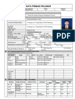 Formulir Data Pribadi Pelamar TPA