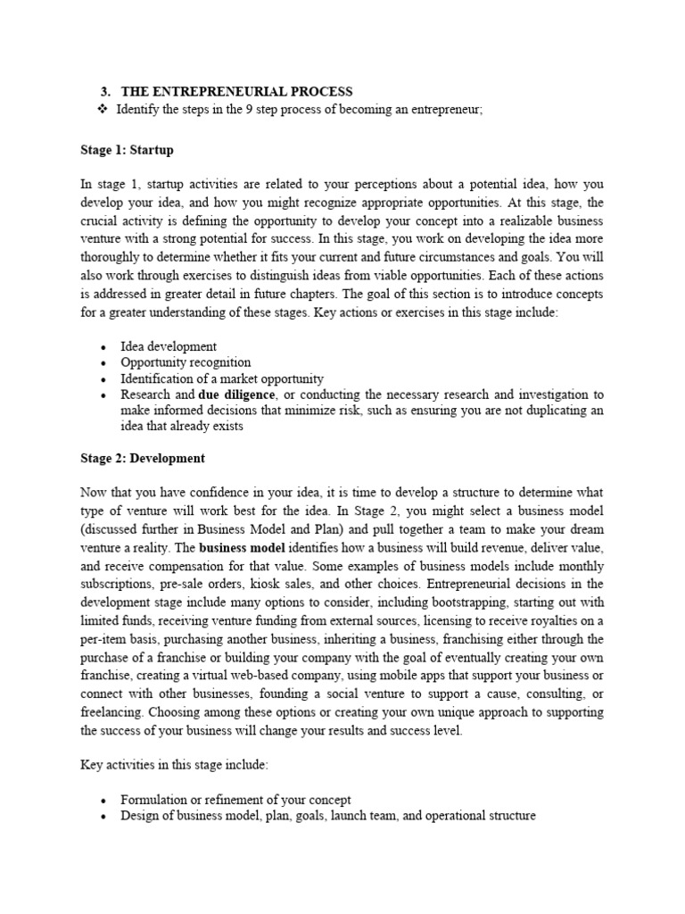 ENT131 Chapter 3 and 4 | PDF | Entrepreneurship | Venture Capital